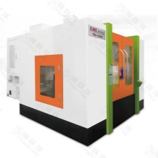 What is the difference between a horizontal and vertical machining center?